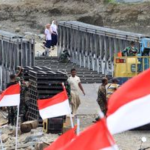 2 Jembatan Bailey Penghubung ke Kabupaten Aceh Tengah Rampung